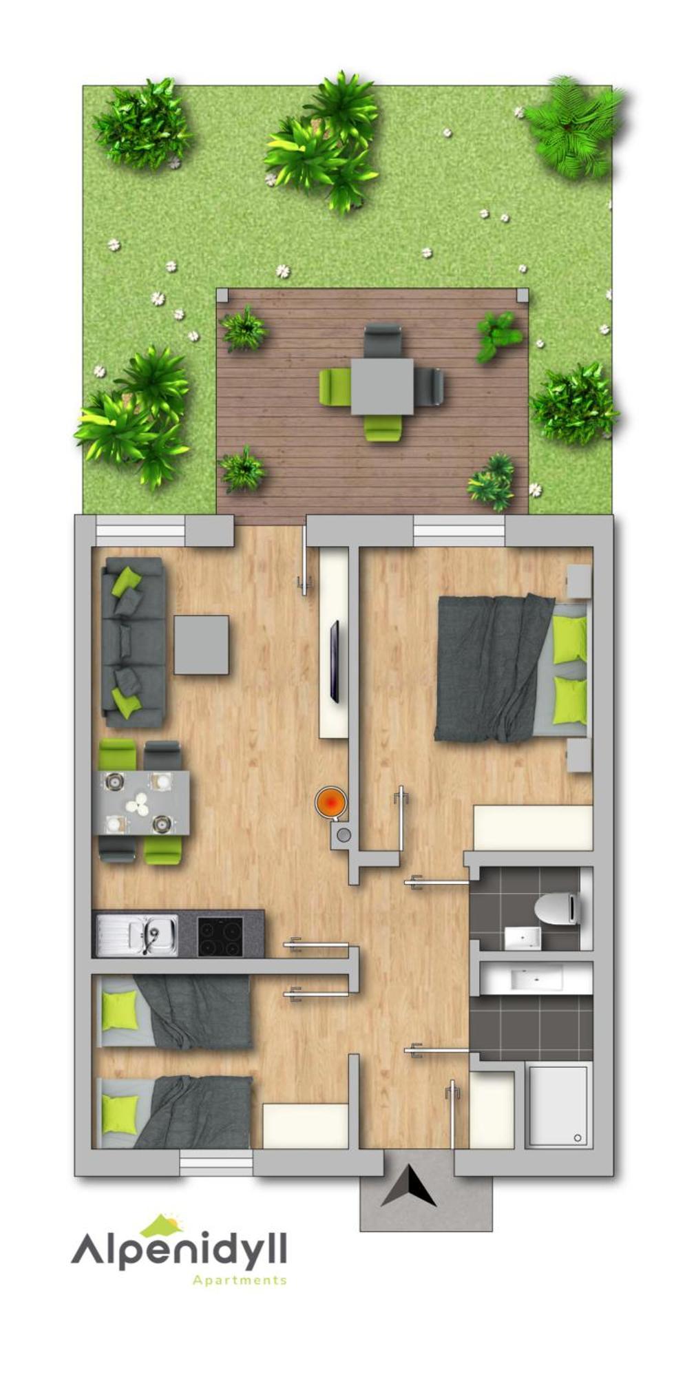 Happy Aich 1 By Alpenidyll Apartments Exterior photo